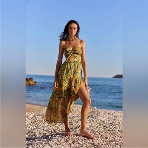 ASTR the label cutout floral dress